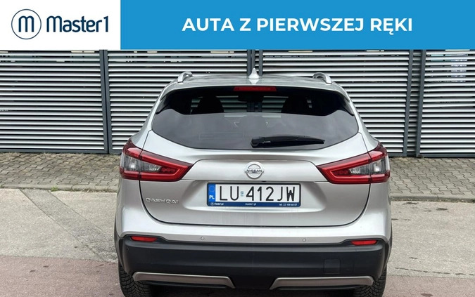 Nissan Qashqai cena 76850 przebieg: 83169, rok produkcji 2019 z Boguchwała małe 191
